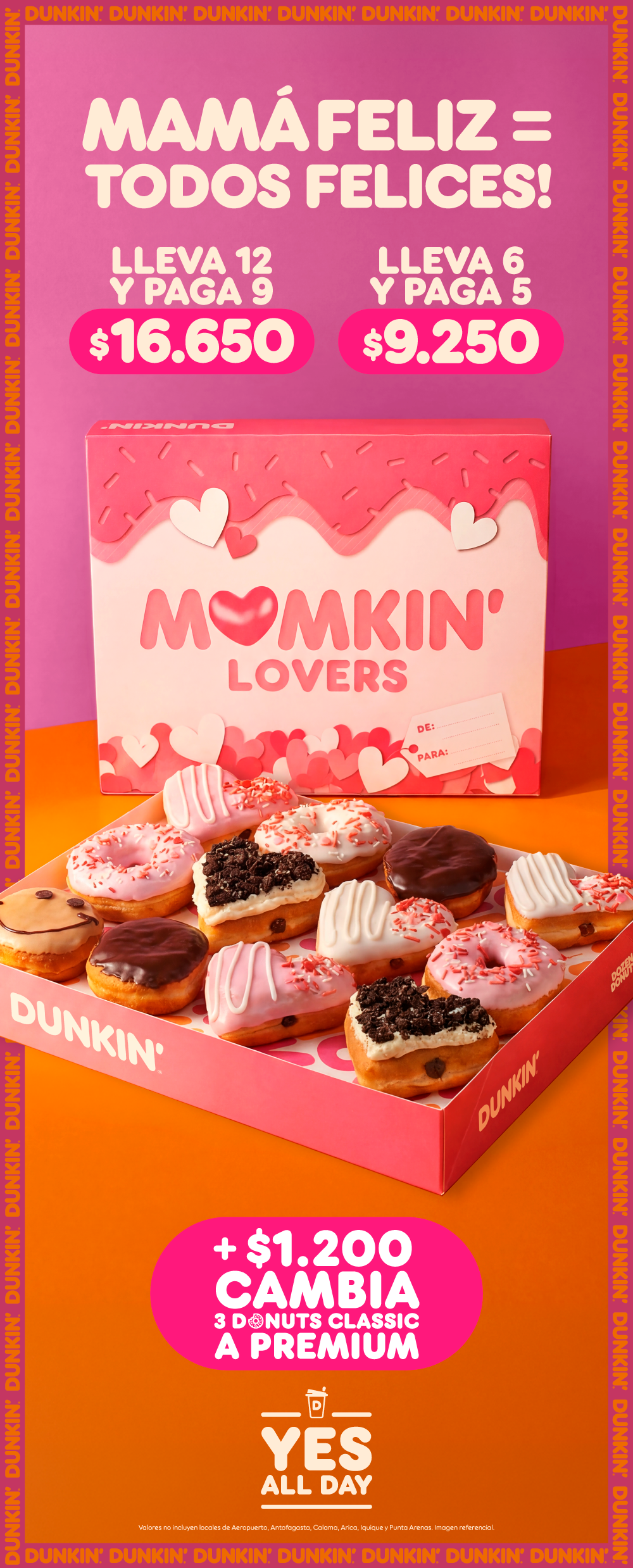 Celebra a mamá junto a Dunkin’